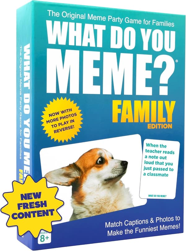 WHAT DO YOU MEME? Perhekorttipelit lapsille ja aikuisille