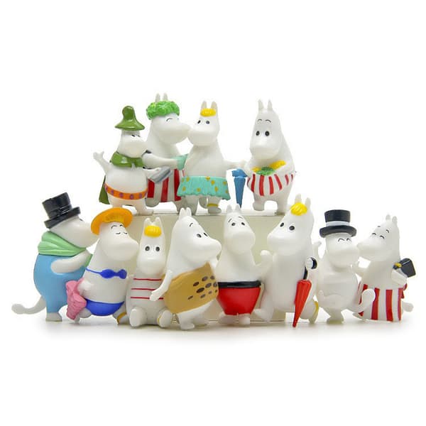 Barnegaver Design 12 stk Mummi-figurer