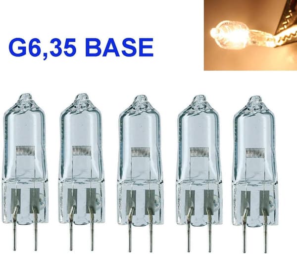 10-pack G4 Halogenlampor 10W 12V - Varmvit Pendellampa