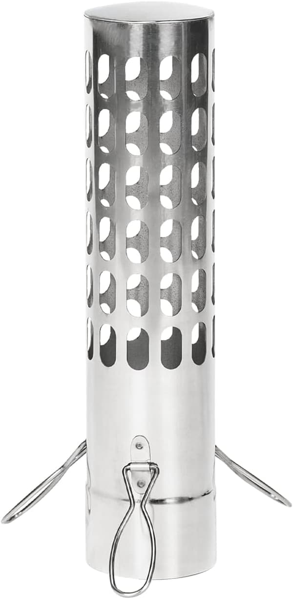 Gnistslukker for ovnsrør, skorsteinsregnhette for 2,36 tommer/6 cm rustfritt stål ovnsrør