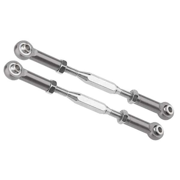 Traxxas Slash 1:10 skala RC lastbil aluminiumslegering trækstang titanium grå