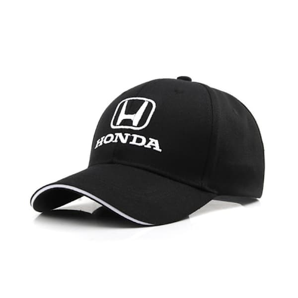 Honda Team Racing -lippalakki brodeeratulla lipalla - Musta