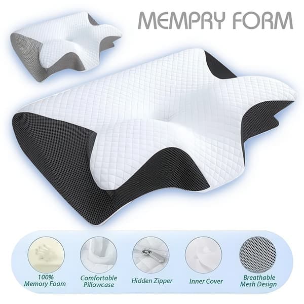 Ortopedisk Kudde / Memory Foam Huvudkudde - Breathe 1-pack