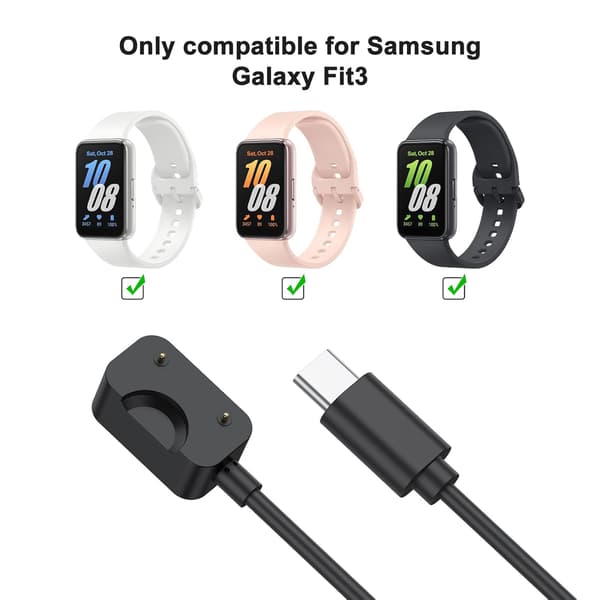 Samsung Galaxy Fit3 -oplader (USB-C - JW89)