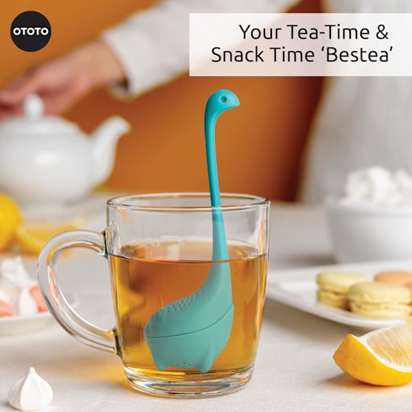 Sød te-infuser til løsbladste, te-tilbehør, te-diffusere, te-infuser til løsbladste, te-si, søde gaver, te-gavesæt