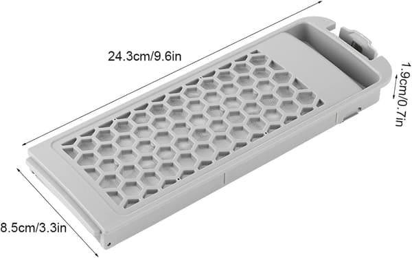 Vaskemaskin vannfilter, vaskemaskin avløpsslange filter erstatning passer til DC62‑00018A DC97‑16513A