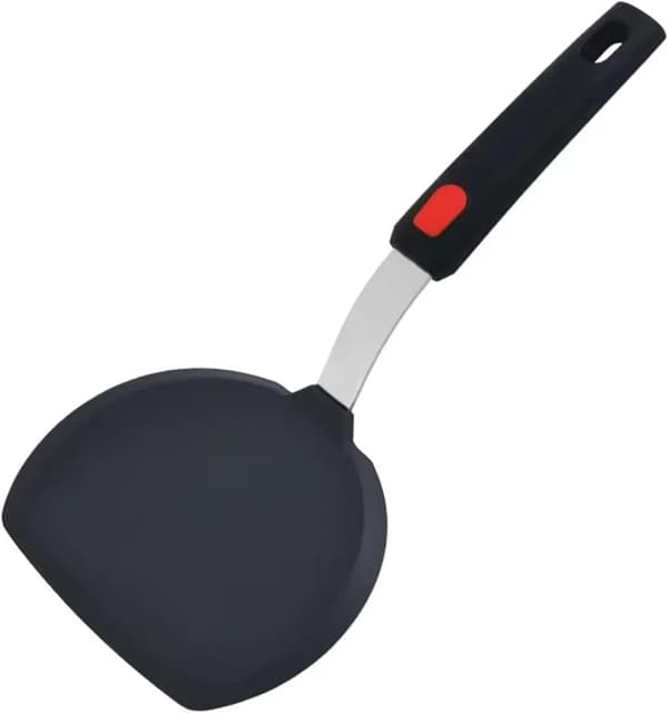 Stekespade Non-Stick Spatel Kjøkkenredskap Spade Rustfritt Stål Silikon Biff