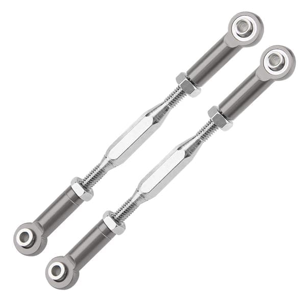 Traxxas Slash 1:10 skala RC lastbil aluminiumslegering trækstang titanium grå