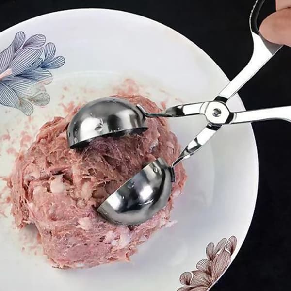 Effektiv köttbulleformare med bekvämt grepp för hemmakockar Rund risbollsform Köksredskap