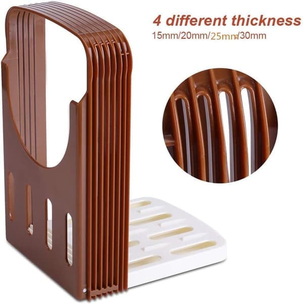 Bread Slicer - Foldable Bread Slicer - Bread Cutting Board - Manual Bread Slicer - Bread Board - Bread Cutting Tool - Bread Slicer - Adjustable Thickness
