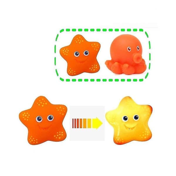 Badelegetøj egnet til babyer 1 år og ældre, børnebadelegetøj med fiskenet
