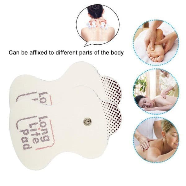 Omron massage langtidsholdbare elektrode puder, 10-pak