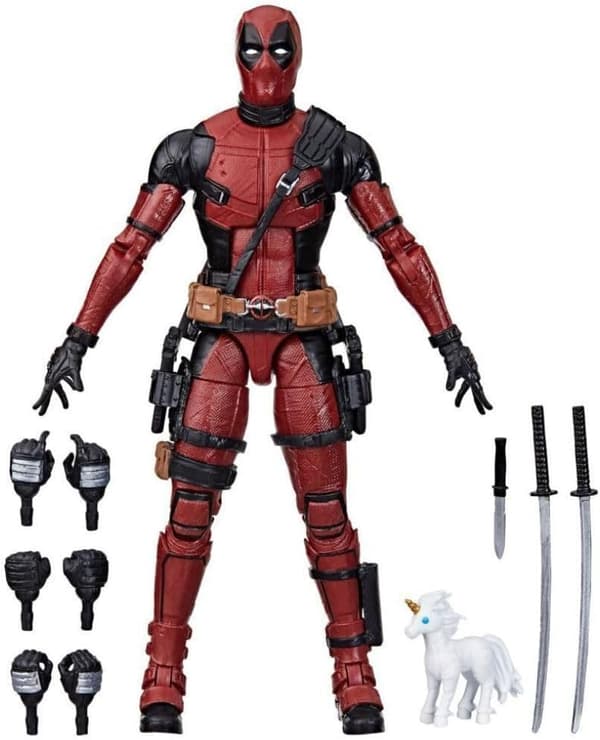 DEADPOOL-FIGUR CA. 20 CM, X-MEN LEGENDS MARVEL POSITIV LEKETØYSGAVE TIL BARN