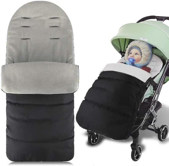Universal Kørepose til Klapvogne om Vinteren - Blød og Vandafvisende Baby Kørepose