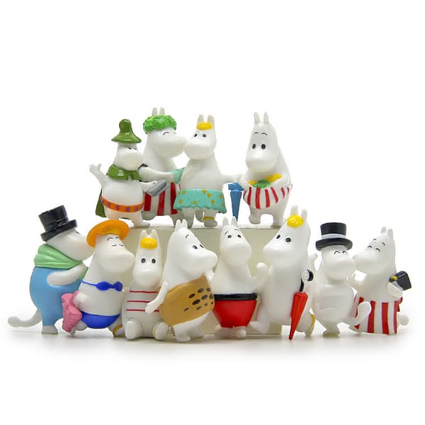 Barnegaver Design 12 stk Mummi-figurer