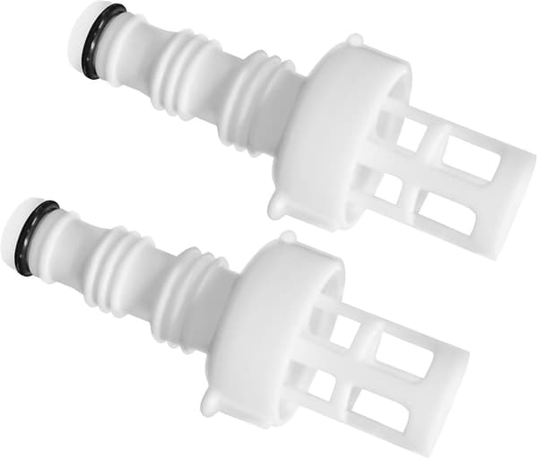 Poolafløbsadapter og poolslangestik - Kompatibel med Intex poolafløbsslangeadapter (2-pak) - Ideel til nem poolafløb