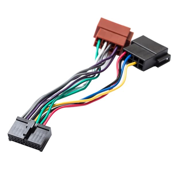 20-stifts bilstereo ISO-kabelanslutningsadapterkabel