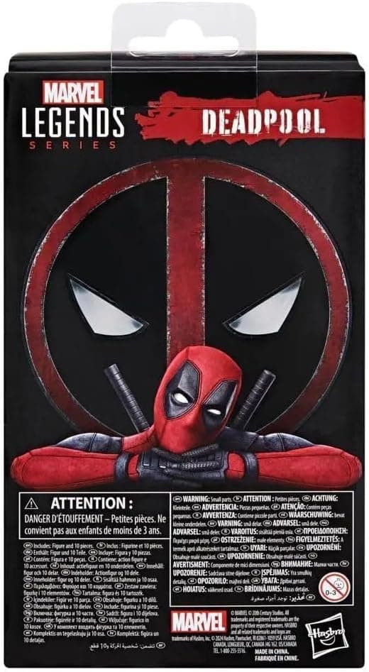 DEADPOOL-FIGUR CA. 20 CM, X-MEN LEGENDS MARVEL POSITIV LEKETØYSGAVE TIL BARN