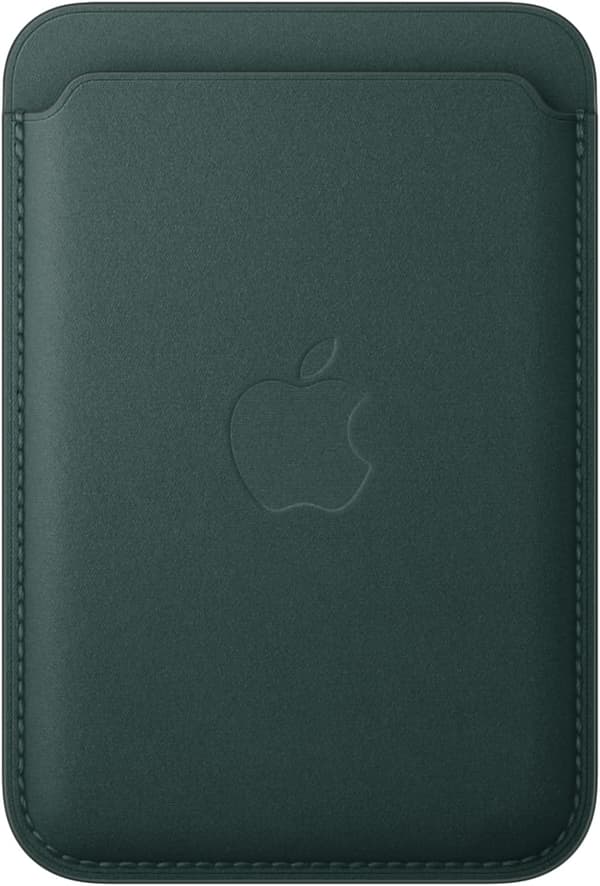 Apple iPhone FineWoven-lompakko MagSafella, vihreä green