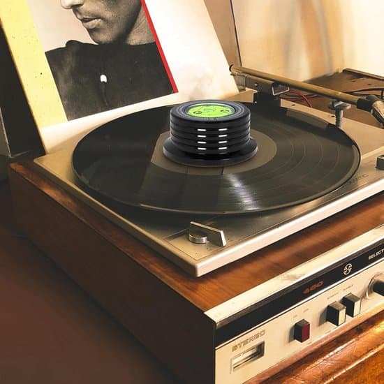 Skivspelarestabilisator med vattenpass för vinyl-LP-skivspelare
