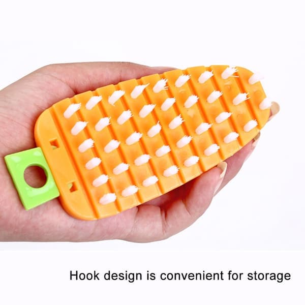 Random Vegetable Scrubber Brush Cleaning Brush Kitchen Cleaner Carrot Potato Surface Brush Kitchen Utensils