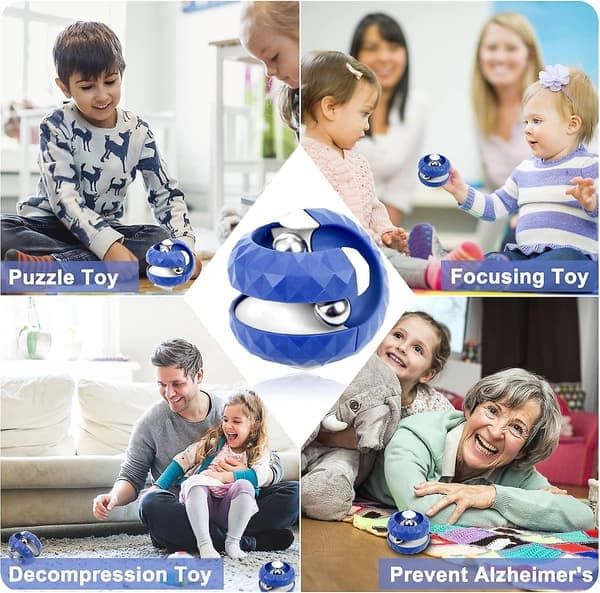Spel med spårboll i ett stycke, fidget spinner-leksak, stresslindrande present