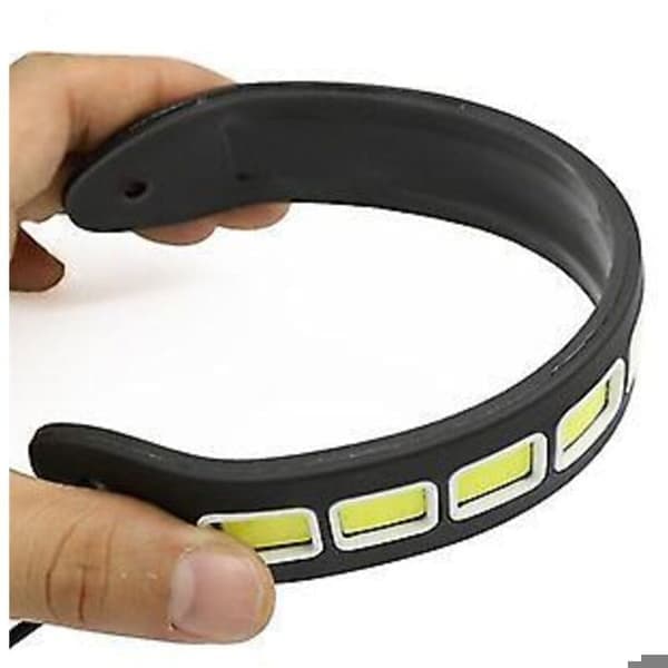 Universal Daytime Running Lights LED Decorative Light, White High Power COB LED Light Strips Bendable Waterproof DRL Daytime Running Lights Fog Lights