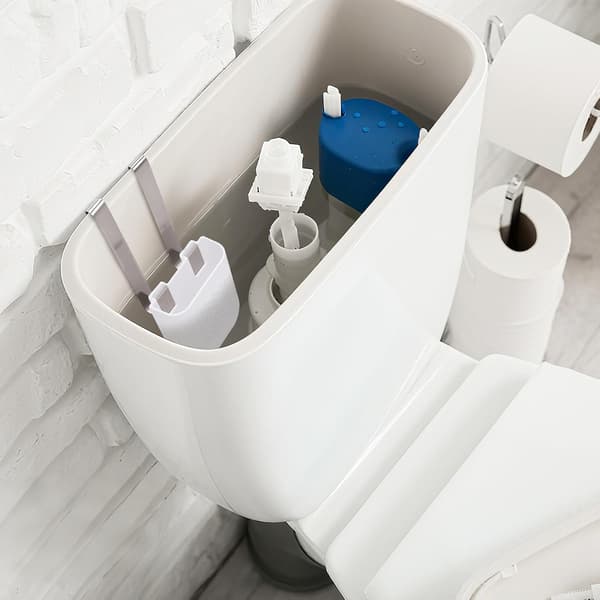2 stk. toiletkummerensetabletholder toiletkummeblegetabletholder, hængende toiletkummerenserholder til forebyggelse af opløst rest