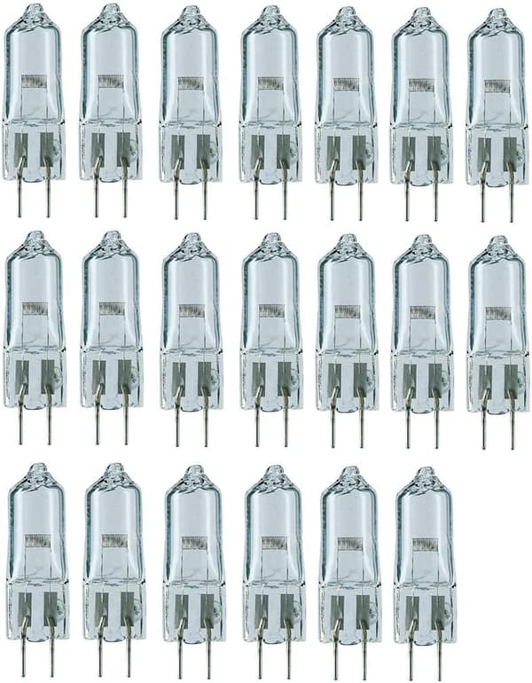 10-pack G4 Halogenlampor 10W 12V - Varmvit Pendellampa