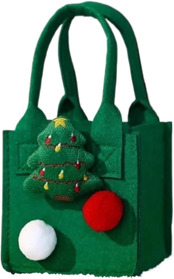God Jul, Julafton, portabla äppelväskor, filtväskor, presenter, godis och kakor, små presenter, fredsfrukt presentförpackningar.