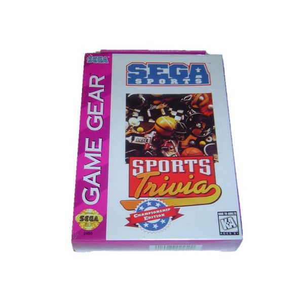 Sports Trivia Sega Game Gear