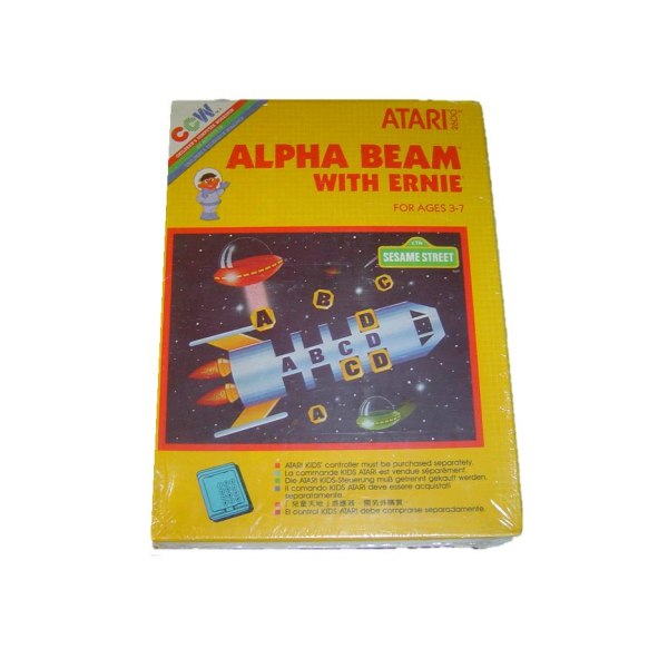 Alpha Beam With Ernie Atari 2600 PAL