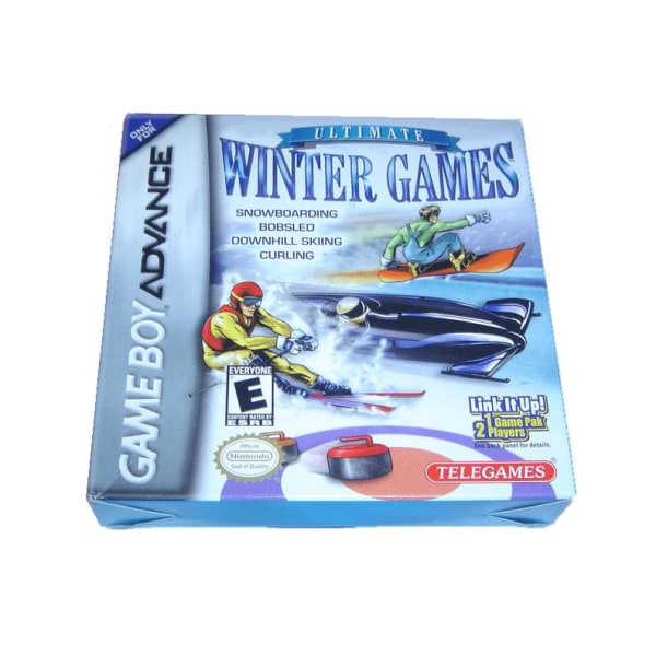 Gameboy Advance GBA Spel - Winter Games