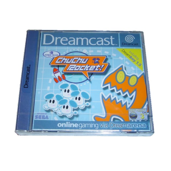 Chu Chu Rocket Sega Dreamcast PAL