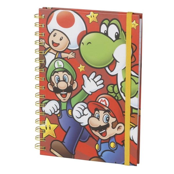 Anteckningsbok Super Mario med Vänner Nintendo Notebook A5