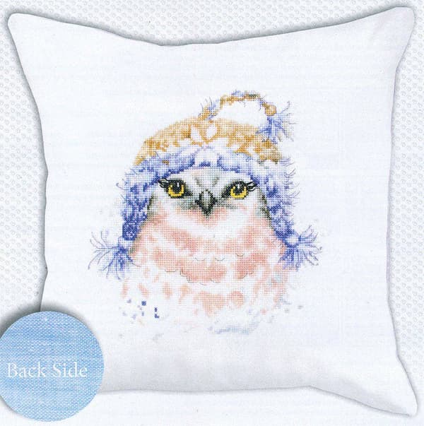 Broderikit Luca-S PB142 - "Uggla" 40x40 cm