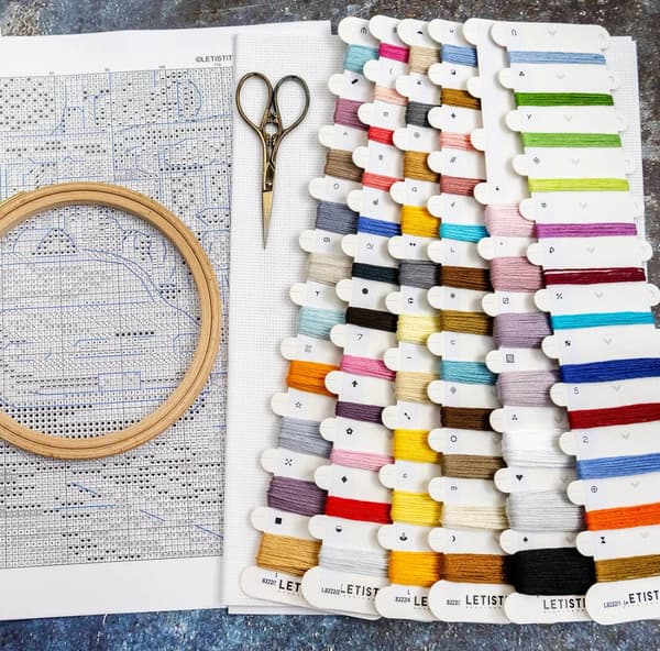 Broderikit LetiStitch L8222 - "New York Times Square"
