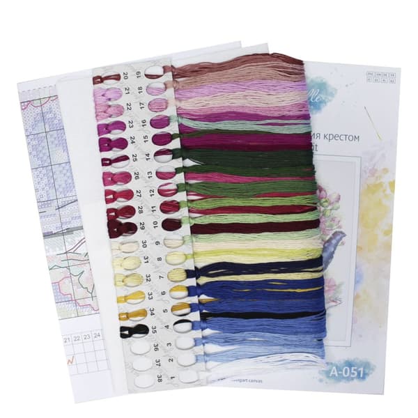 Broderisett MP Studia "Malva" 21x28 cm