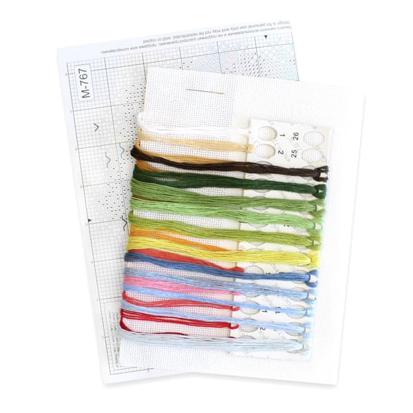 Broderisett MP Studia "Med vinden" 19x15cm
