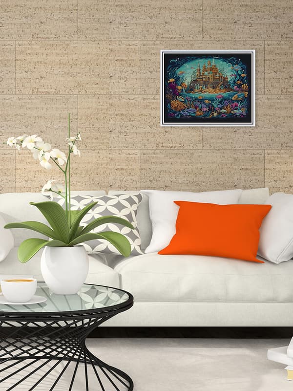 Broderikit Panna "Havets rige" 33x42,5 cm