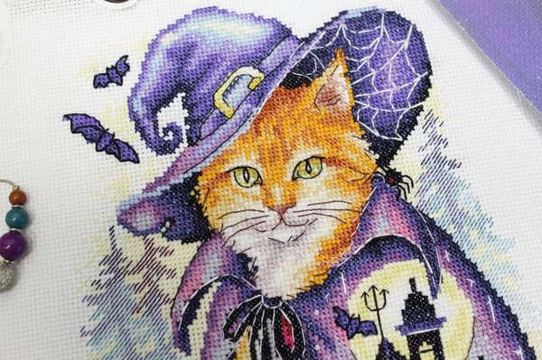 Broderisett MP Studia "Mystisk sted" 17x23 cm