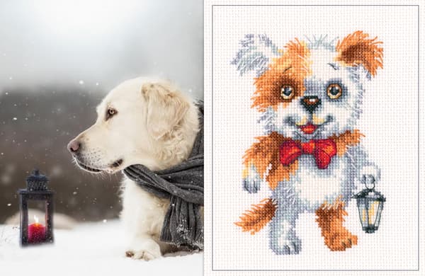 Broderikit RTO "Spøg" 9.5x14 cm