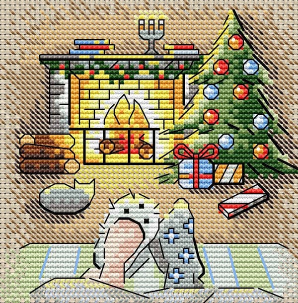 Broderikit MP Studia "Spis" 11x11 cm