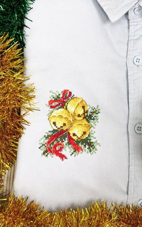 Broderikit på vandopløseligt stramaj MP Studia "Ure" 8x9 cm