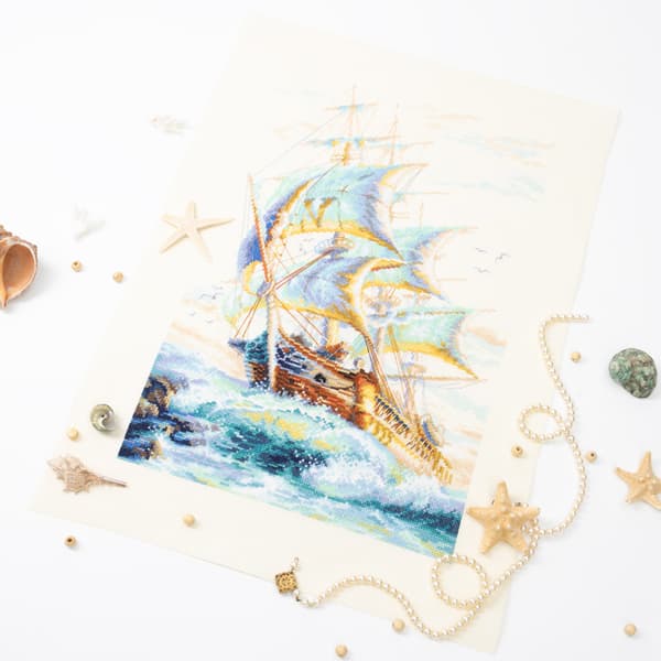 Broderisett Magic Needle "Lykkevind" 27x40 cm