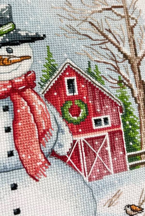 Broderisett Oven "Herr S" 18x26 cm