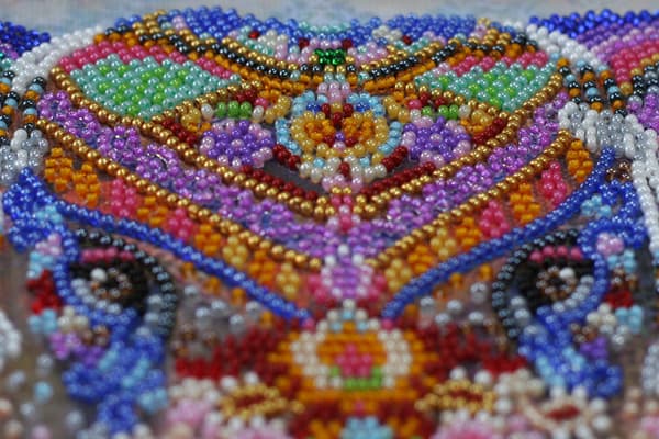 Perlebroderi Abris Art "Indiens mirakel" 30x30 cm
