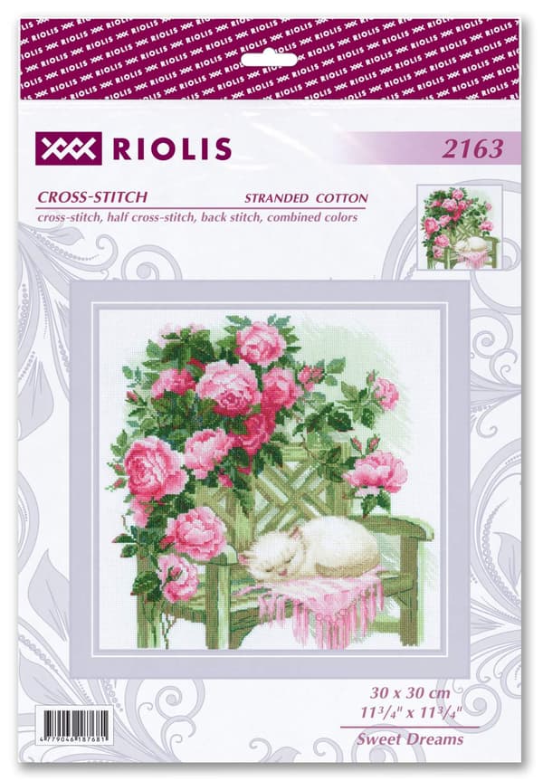 Broderisett Riolis "Søte drømmer" 30x30 cm