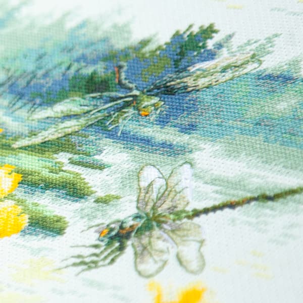 Broderikit Magic Needle "Dimma morgon" 26x38 cm