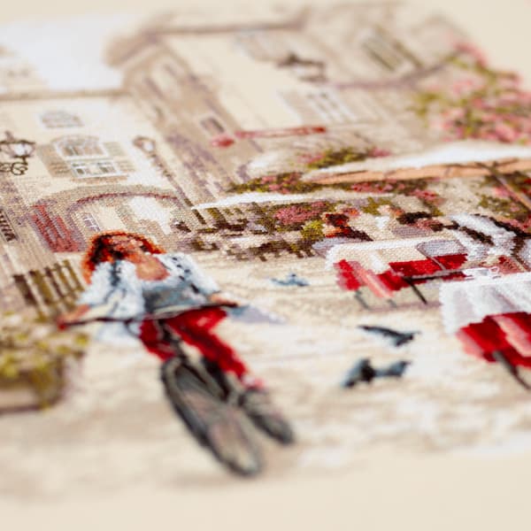 Broderisett Magic Needle "Morgonvibber" 29x38 cm